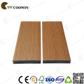 Durable polymer capped co-extrusion wpc decking, co extruded decking, extruded plastic composite decking